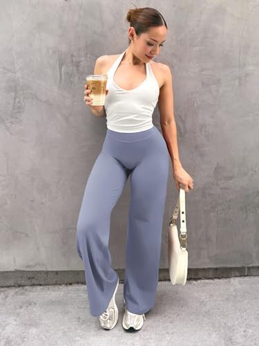 YEOREO Workout Leggings Womens No Front Seam Straight Leggings 29/ 31 5/ 33/ 35  High Waist Buttery Eddiy Gym Yoga Pants