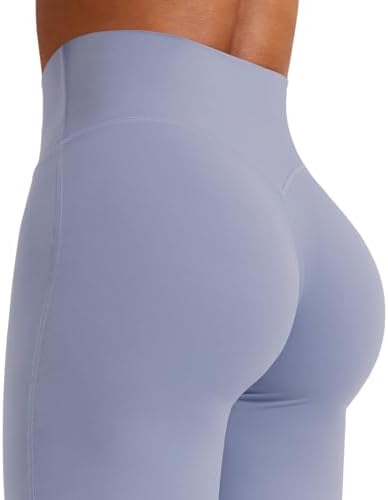 YEOREO Workout Leggings Womens No Front Seam Straight Leggings 29/ 31 5/ 33/ 35  High Waist Buttery Eddiy Gym Yoga Pants