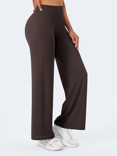 YEOREO Workout Leggings Womens No Front Seam Straight Leggings 29/ 31 5/ 33/ 35  High Waist Buttery Eddiy Gym Yoga Pants