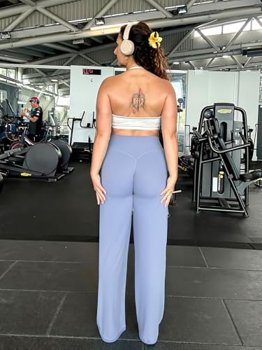 YEOREO Workout Leggings Womens No Front Seam Straight Leggings 29/ 31 5/ 33/ 35  High Waist Buttery Eddiy Gym Yoga Pants