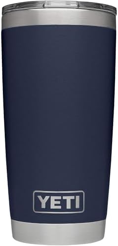 YETI Rambler 20 oz Stainless Steel Vacuum Insulated Tumbler w/MagSlider Lid