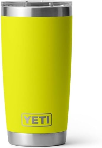 YETI Rambler 20 oz Stainless Steel Vacuum Insulated Tumbler w/MagSlider Lid