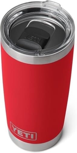 YETI Rambler 20 oz Stainless Steel Vacuum Insulated Tumbler w/MagSlider Lid