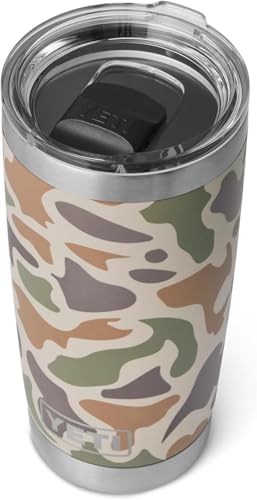 YETI Rambler 20 oz Stainless Steel Vacuum Insulated Tumbler w/MagSlider Lid