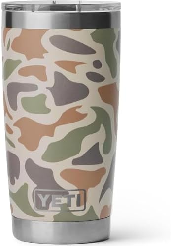 YETI Rambler 20 oz Stainless Steel Vacuum Insulated Tumbler w/MagSlider Lid