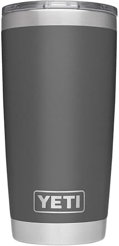 YETI Rambler 20 oz Stainless Steel Vacuum Insulated Tumbler w/MagSlider Lid