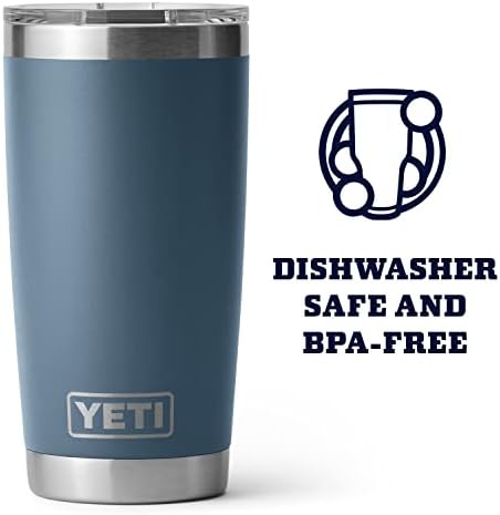 YETI Rambler 20 oz Stainless Steel Vacuum Insulated Tumbler w/MagSlider Lid