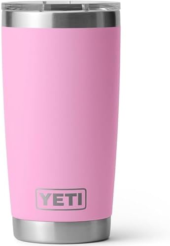 YETI Rambler 20 oz Stainless Steel Vacuum Insulated Tumbler w/MagSlider Lid