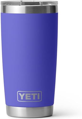 YETI Rambler 20 oz Stainless Steel Vacuum Insulated Tumbler w/MagSlider Lid