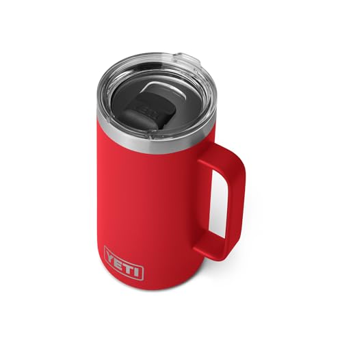 YETI Rambler 24 oz Mug  Vacuum Insulated  Stainless Steel with MagSlider Lid