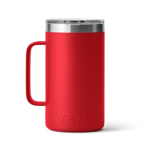 YETI Rambler 24 oz Mug  Vacuum Insulated  Stainless Steel with MagSlider Lid