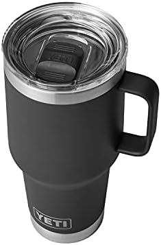 YETI Rambler 30 oz Travel Mug  Stainless Steel  Vacuum Insulated with Stronghold Lid