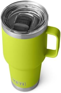 YETI Rambler 30 oz Travel Mug  Stainless Steel  Vacuum Insulated with Stronghold Lid