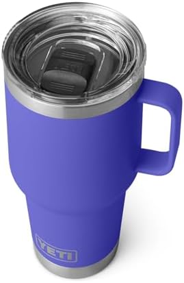YETI Rambler 30 oz Travel Mug  Stainless Steel  Vacuum Insulated with Stronghold Lid