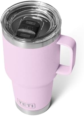 YETI Rambler 30 oz Travel Mug  Stainless Steel  Vacuum Insulated with Stronghold Lid