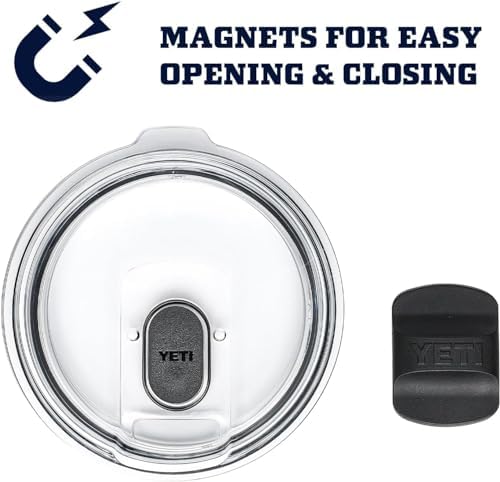 YETI Rambler Lowball  Vacuum Insulated Stainless Steel Stackable Lowball with MagSlider Lid  Stainless Steel  10 oz  296 ml 