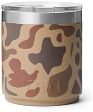 YETI Rambler Lowball  Vacuum Insulated Stainless Steel Stackable Lowball with MagSlider Lid  Stainless Steel  10 oz  296 ml 