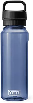 YETI Yonder Water Bottle with Yonder Chug Cap  Lightweight  Leakproof and BPA Free