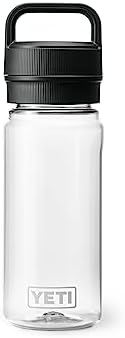 YETI Yonder Water Bottle with Yonder Chug Cap  Lightweight  Leakproof and BPA Free