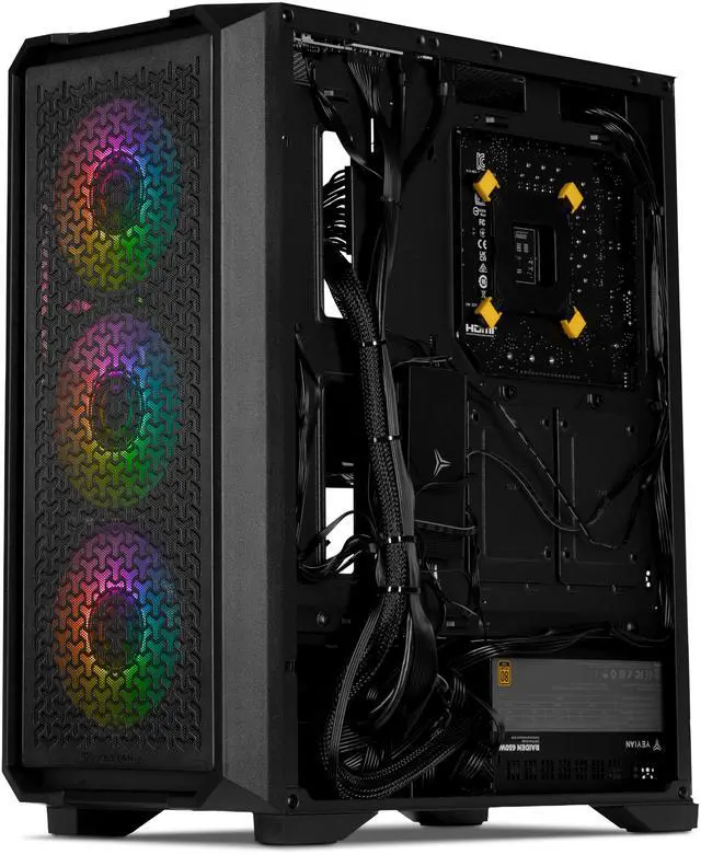 YEYIAN Gaming Desktop PC Vault Intel Core i7 14700F 32GB DDR5 1TB PCIe SSD GeForce RTX 5060 Windows 11 Home    YPI VA47F0C 5601N