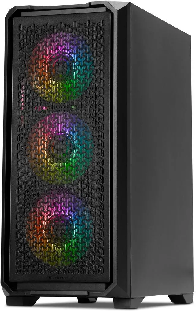 YEYIAN Gaming Desktop PC Vault Intel Core i7 14700F 32GB DDR5 1TB PCIe SSD GeForce RTX 5060 Windows 11 Home    YPI VA47F0C 5601N