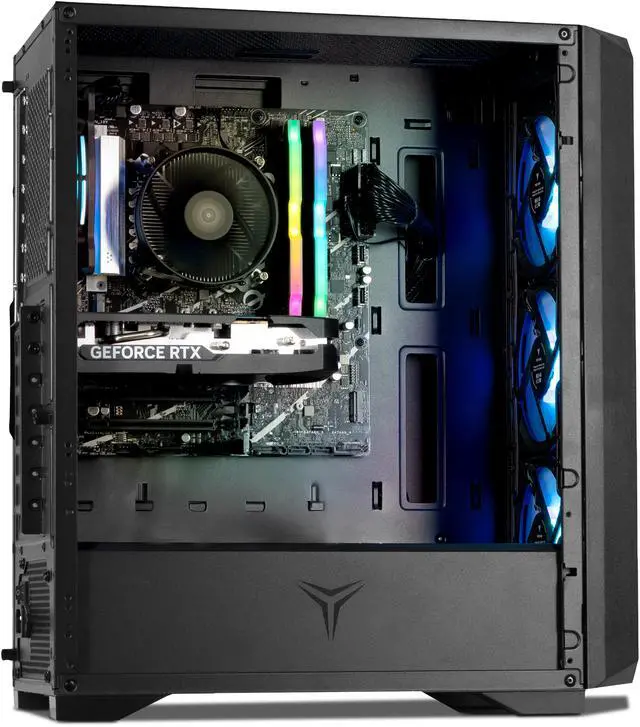 YEYIAN Gaming Desktop PC Vault Intel Core i7 14700F 32GB DDR5 1TB PCIe SSD GeForce RTX 5060 Windows 11 Home    YPI VA47F0C 5601N