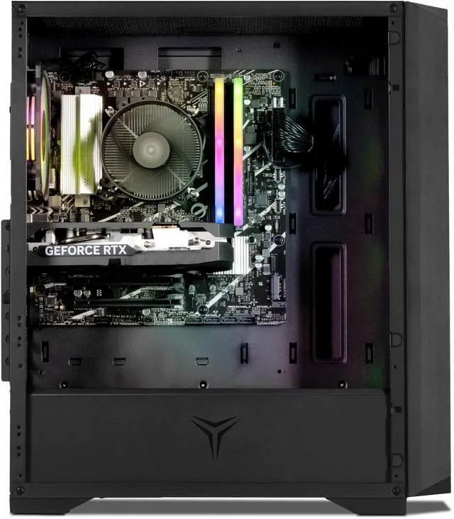 YEYIAN Gaming Desktop PC Vault Intel Core i7 14700F 32GB DDR5 1TB PCIe SSD GeForce RTX 5060 Windows 11 Home    YPI VA47F0C 5601N