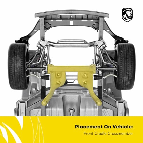 YHTAUTO Front Frame Crossmember Subframe Replacement for Honda HR V 2016 2022 AWD  Suspension Cross Member