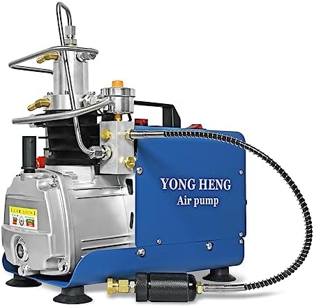 YONGHENG 4500Psi Pcp Air Compressor Digital Control System High Pressure Air Compressor Pump for Air Gun Scuba Rifle Perfect for Filling Air Rifle Filling