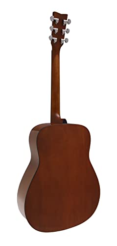 Yamaha 6 String Beginner Solid Spruce Top Traditional Western Dreadnought Acoustic Guitar With Rosewood FIngerboard  Natural Finish  Right   FG800J NT 