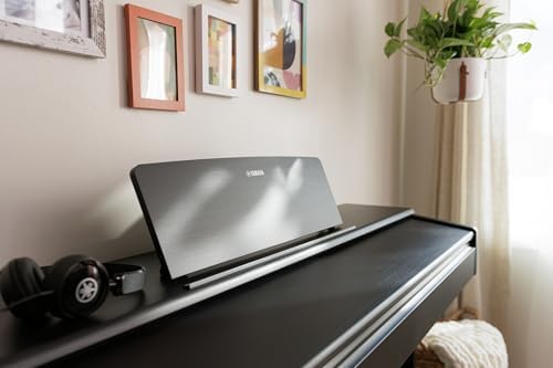 Yamaha Arius Series 88 Key Weighted Action Upright Digital Piano for Beginner and Intermediate Players  Dynamic Response  Grand Piano Sound  3 pedal Unit  Bench Included  Rosewood YDP105R