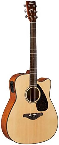 Yamaha FS800J Small Body Solid Top Acoustic Guitar  Natural  Concert