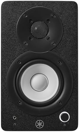 Yamaha HS4 Powered Studio Monitor in White  Pair  HS4 W 