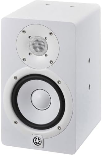 Yamaha HS4 Powered Studio Monitor in White  Pair  HS4 W 