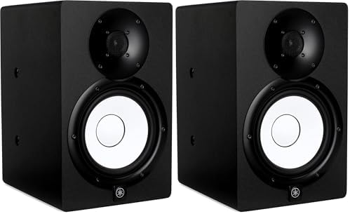 Yamaha HS4 Powered Studio Monitor in White  Pair  HS4 W 