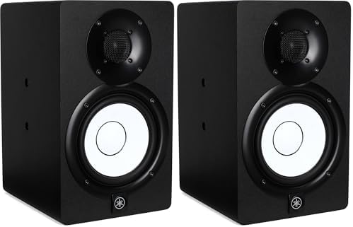 Yamaha HS4 Powered Studio Monitor in White  Pair  HS4 W 
