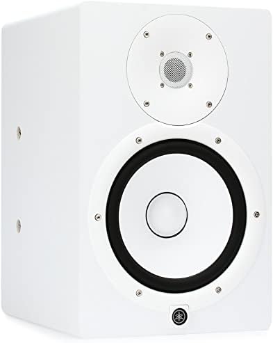 Yamaha HS4 Powered Studio Monitor in White  Pair  HS4 W 