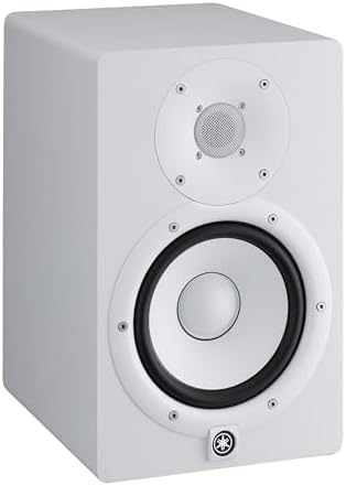 Yamaha HS4 Powered Studio Monitor in White  Pair  HS4 W 