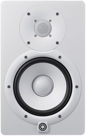 Yamaha HS4 Powered Studio Monitor in White  Pair  HS4 W 