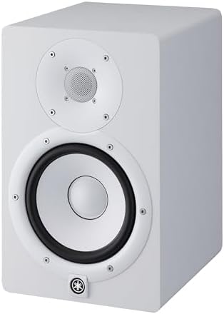 Yamaha HS4 Powered Studio Monitor in White  Pair  HS4 W 