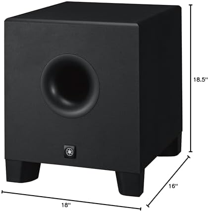 Yamaha HS4 Powered Studio Monitor in White  Pair  HS4 W 