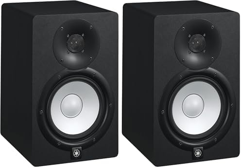 Yamaha HS4 Powered Studio Monitor in White  Pair  HS4 W 