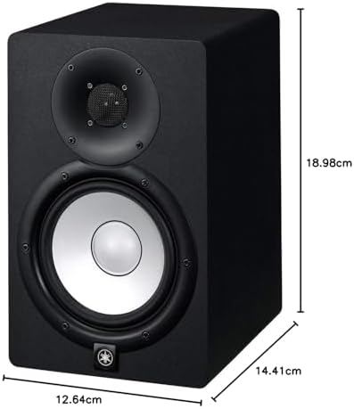 Yamaha HS4 Powered Studio Monitor in White  Pair  HS4 W 