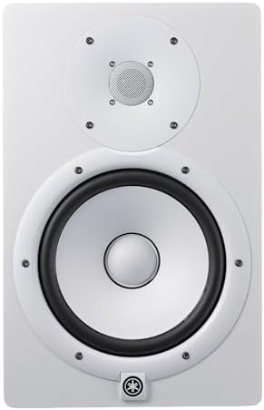 Yamaha HS4 Powered Studio Monitor in White  Pair  HS4 W 