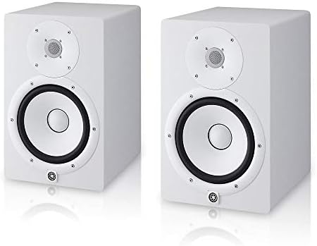Yamaha HS4 Powered Studio Monitor in White  Pair  HS4 W 