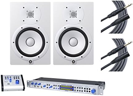 Yamaha HS4 Powered Studio Monitor in White  Pair  HS4 W 