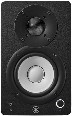 Yamaha HS4 Powered Studio Monitor in White  Pair  HS4 W 