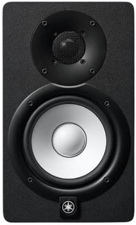 Yamaha HS5 par de monitores de estudio de campo cercano de dos vías con bass-reflex biamplificados con woofers de 5 pulgadas