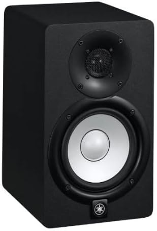 Yamaha HS5 par de monitores de estudio de campo cercano de dos vías con bass-reflex biamplificados con woofers de 5 pulgadas