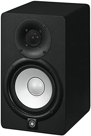 Yamaha HS5 par de monitores de estudio de campo cercano de dos vías con bass-reflex biamplificados con woofers de 5 pulgadas